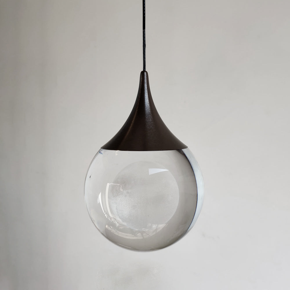 Aria lampă suspendată minimalistă metal Lunar, negru