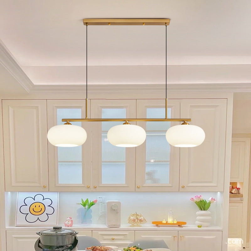 Candy Cream Cluster lampă suspendată 3 surse de lumină, în culoare crem
