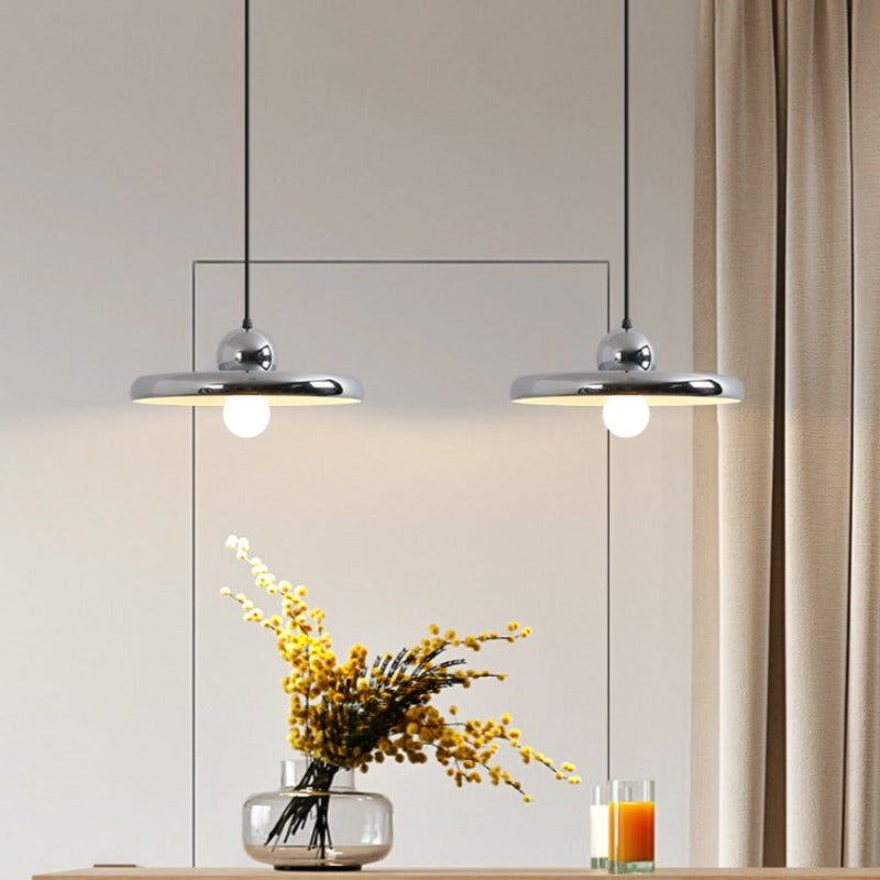 Arisha lampă suspendată decorativă modernă LED roz metal pentru living