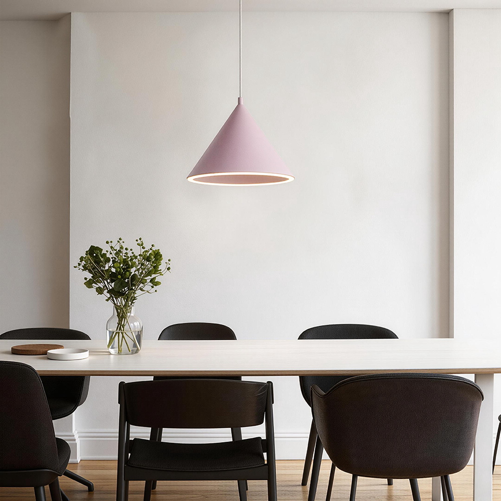 Aria Funnel-formă Colourful LED lampă suspendată