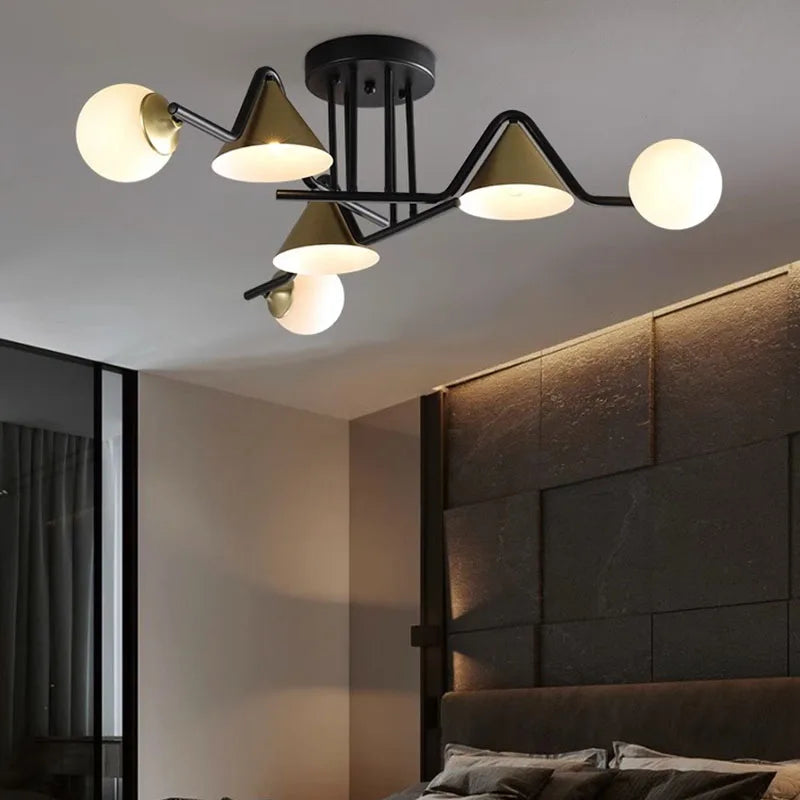 Arisha plafonieră aplicată LED Design pentru dormitor/living