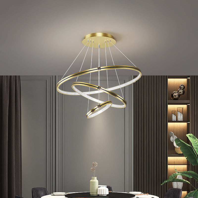 Arisha LED Rings lampă suspendată Reglabilă pentru living și Sufragerie