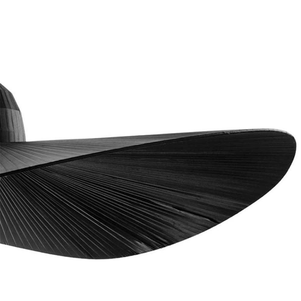 Ritta lampă suspendată modernă țesută cu formă de pălărie larg-bordată din metal/textil, negru/alb