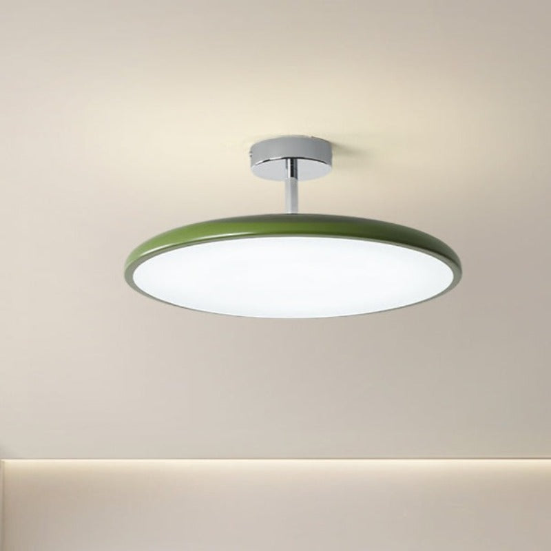 Valentina Vintage plafonieră Aplicată metal Roșu/alb/Verde LED dormitor