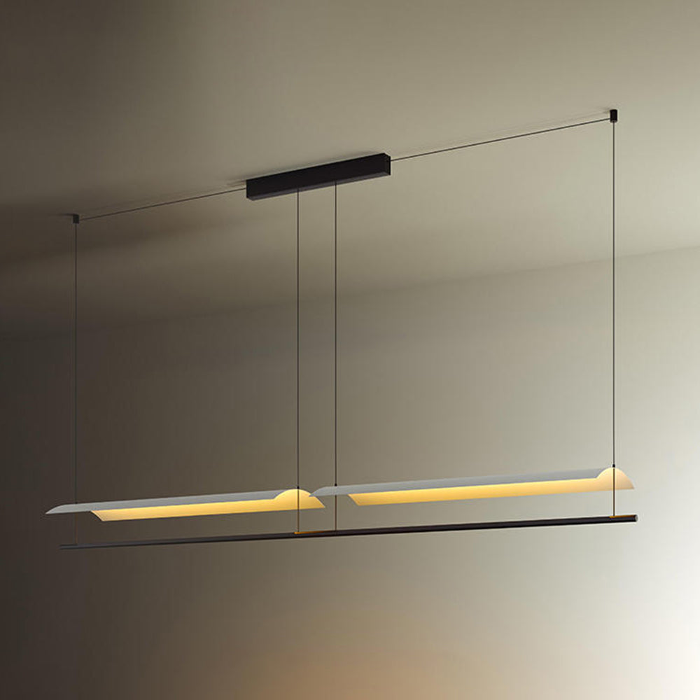 Arisha lampă suspendată minimalistă, liniară din metal