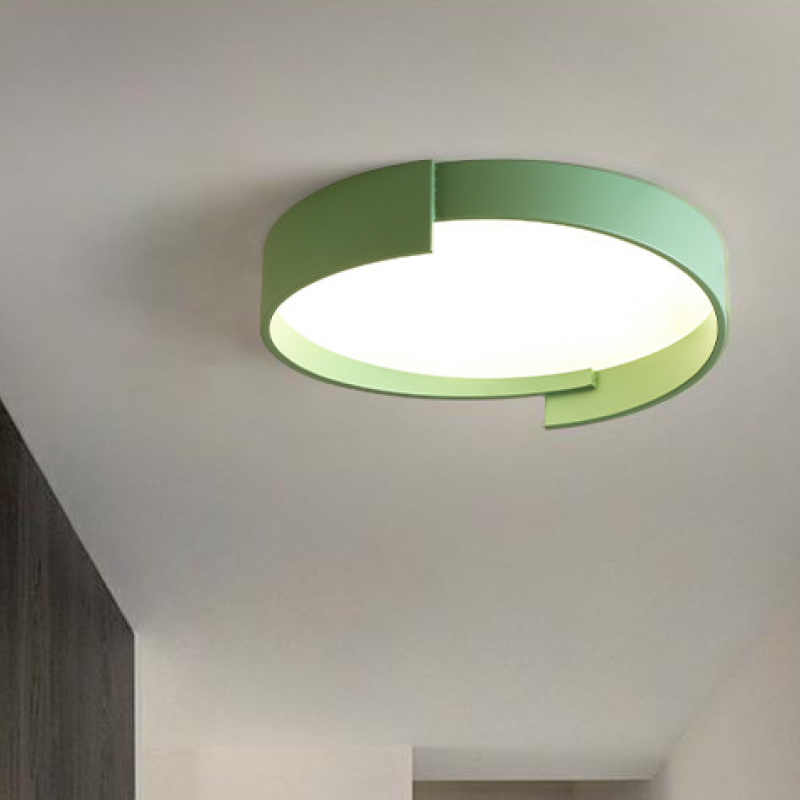 Arisha plafonieră aplicată modernă rotundă cu LED în două straturi