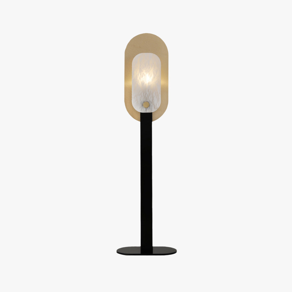 Cooley lampadar din metal și marmură, nordic, LED