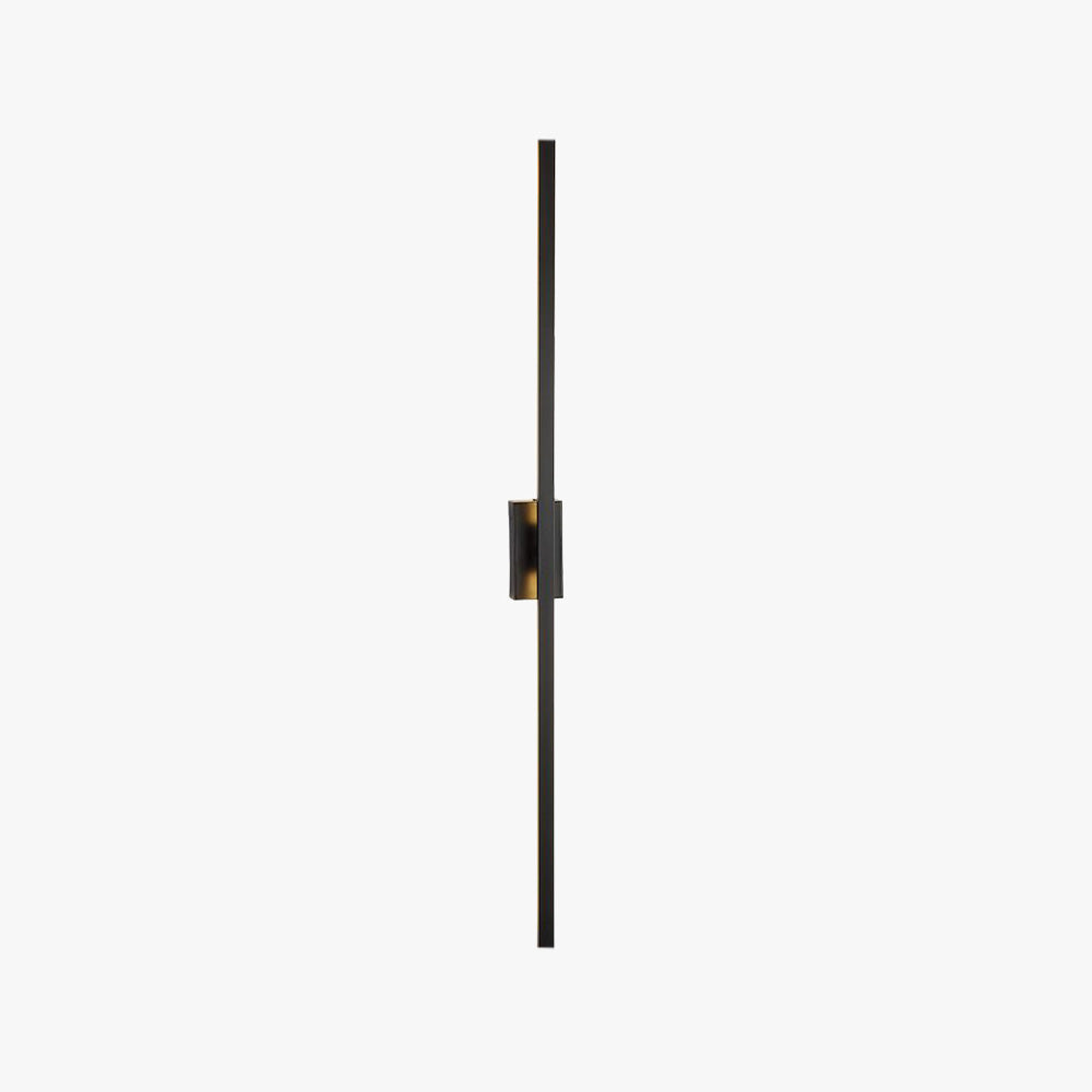 Arisha aplică de perete minimalist Bar negru metal