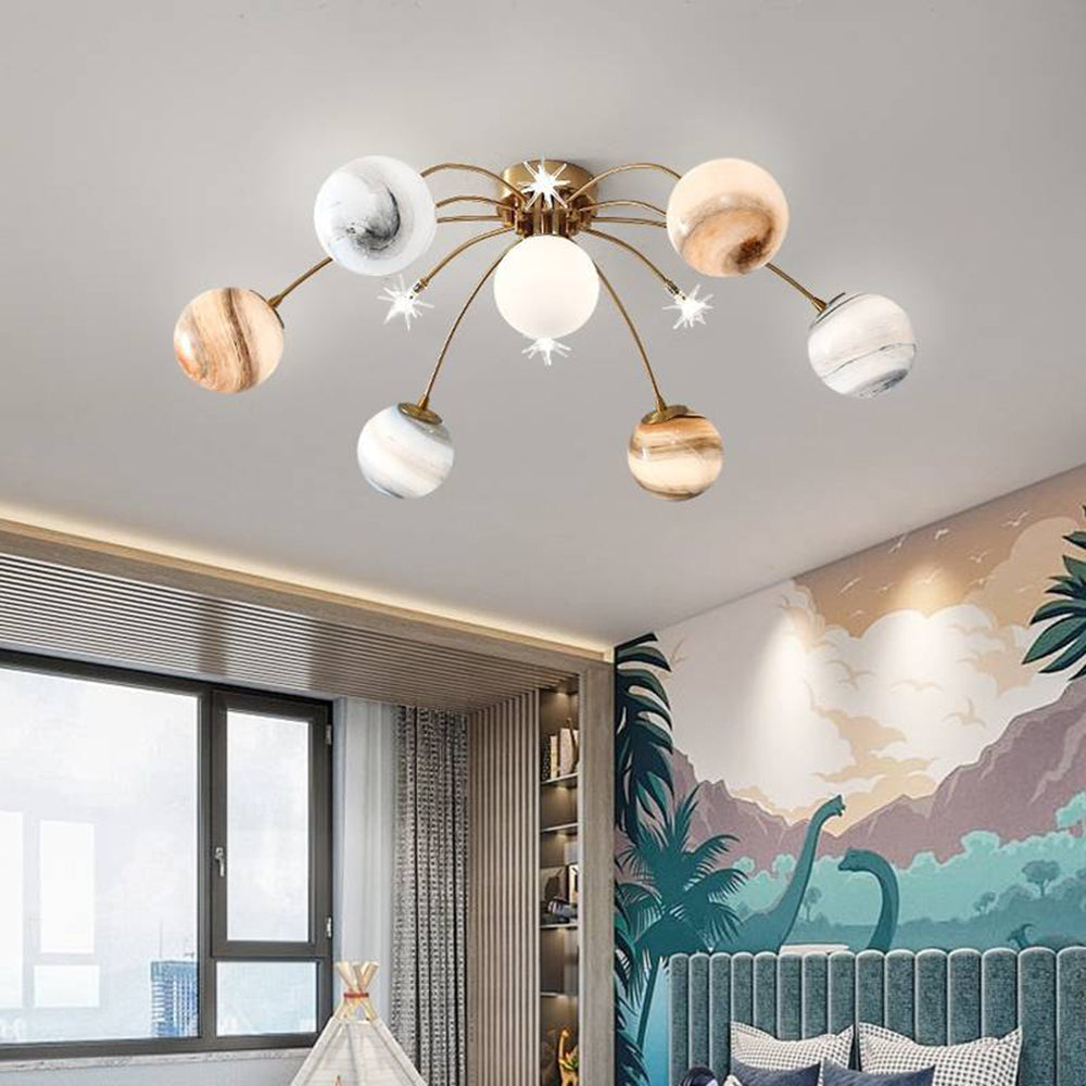 Aria modern Planet plafonieră Aplicată pentru living