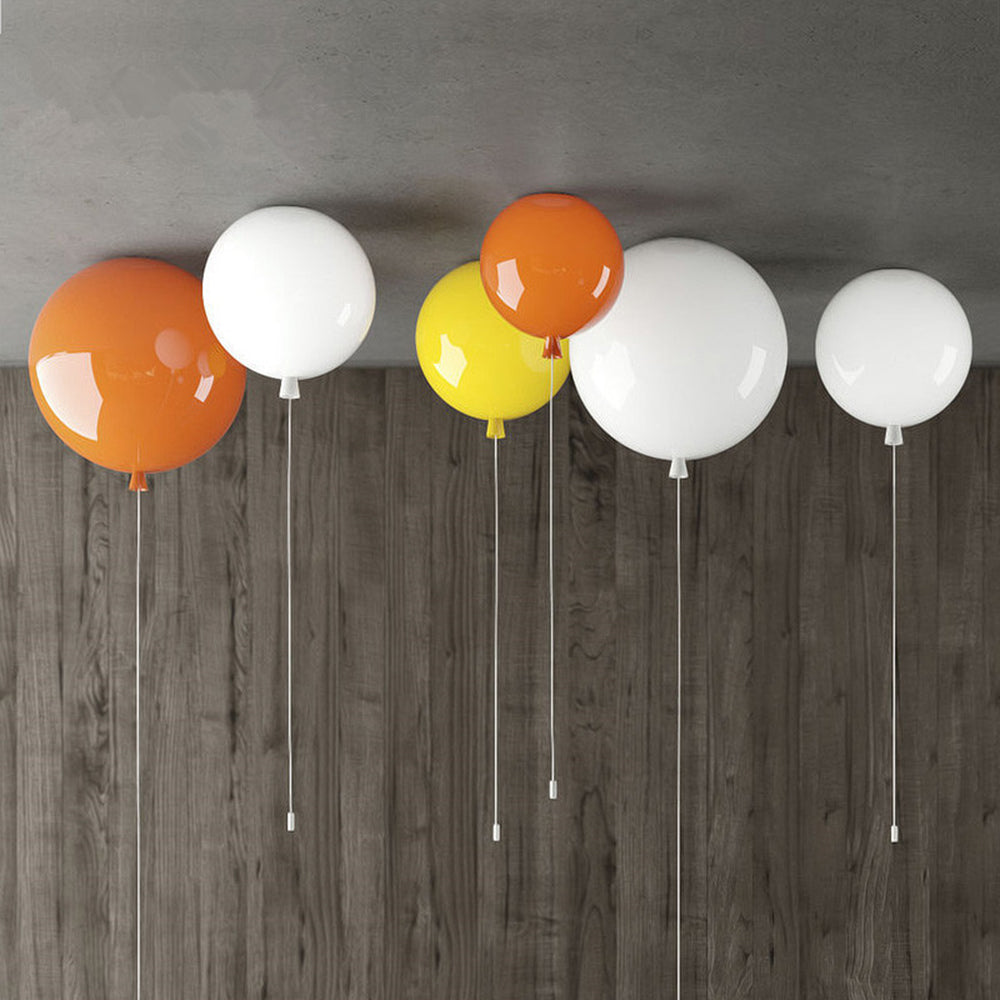 Aria lampă de tavan Balloon plafonieră aplicată lucioasă, pentru cameră de dormit