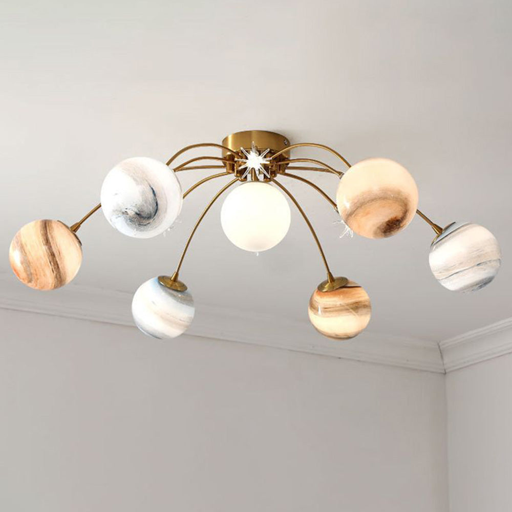 Aria modern Planet plafonieră Aplicată pentru living
