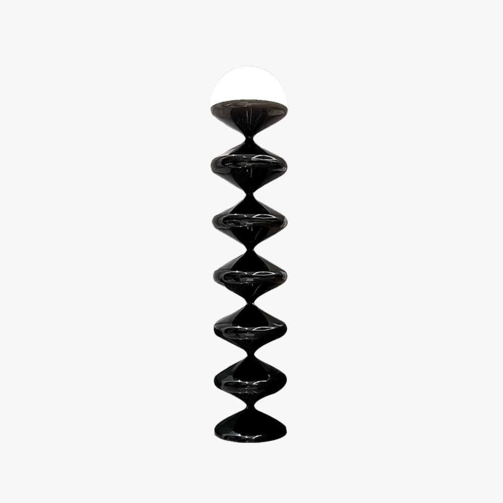 Salgado Bauhaus Gourd lampadar, negru/alb
