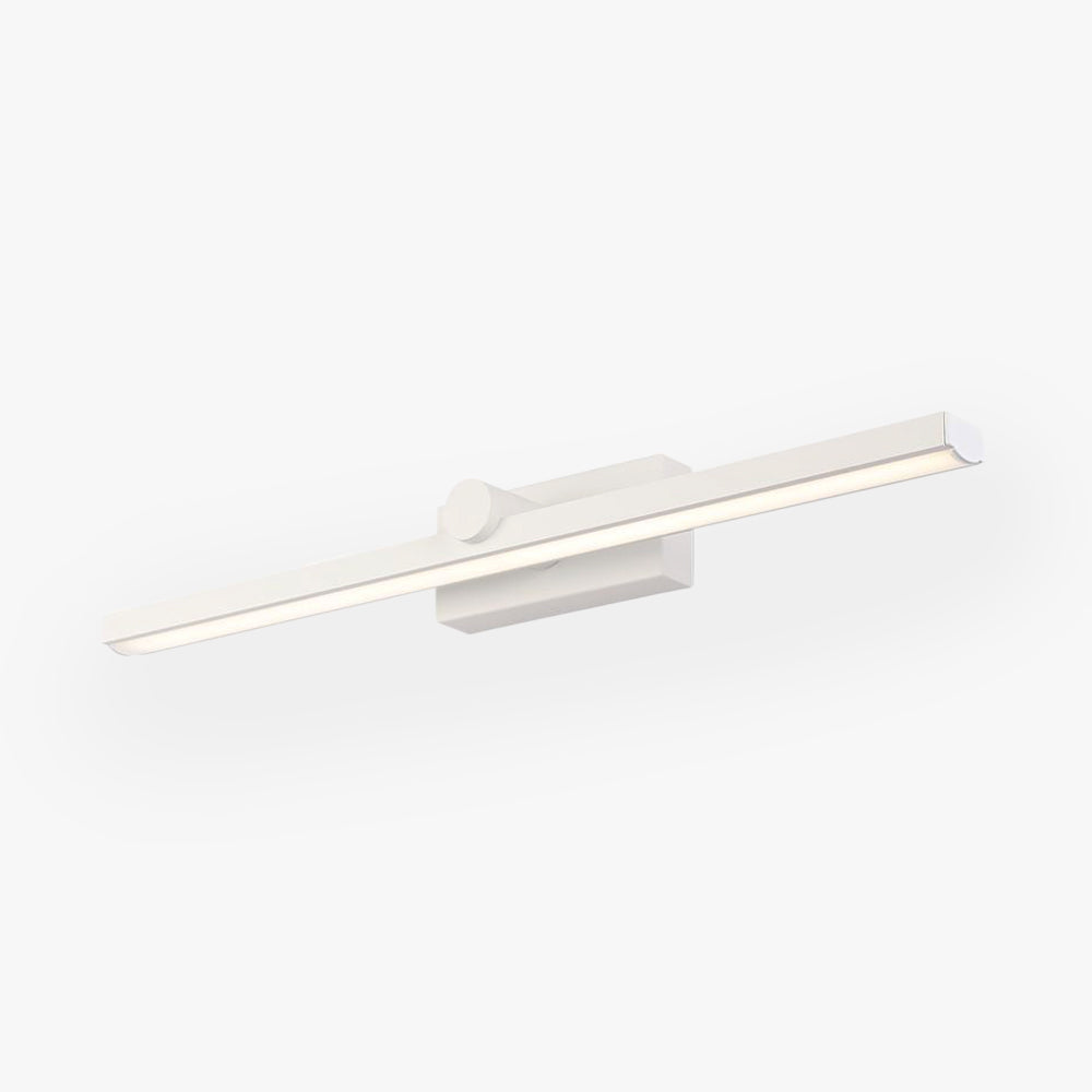 Arisha aplică de perete cu față din oglindă, frontal Nordic LinearMetal, alb