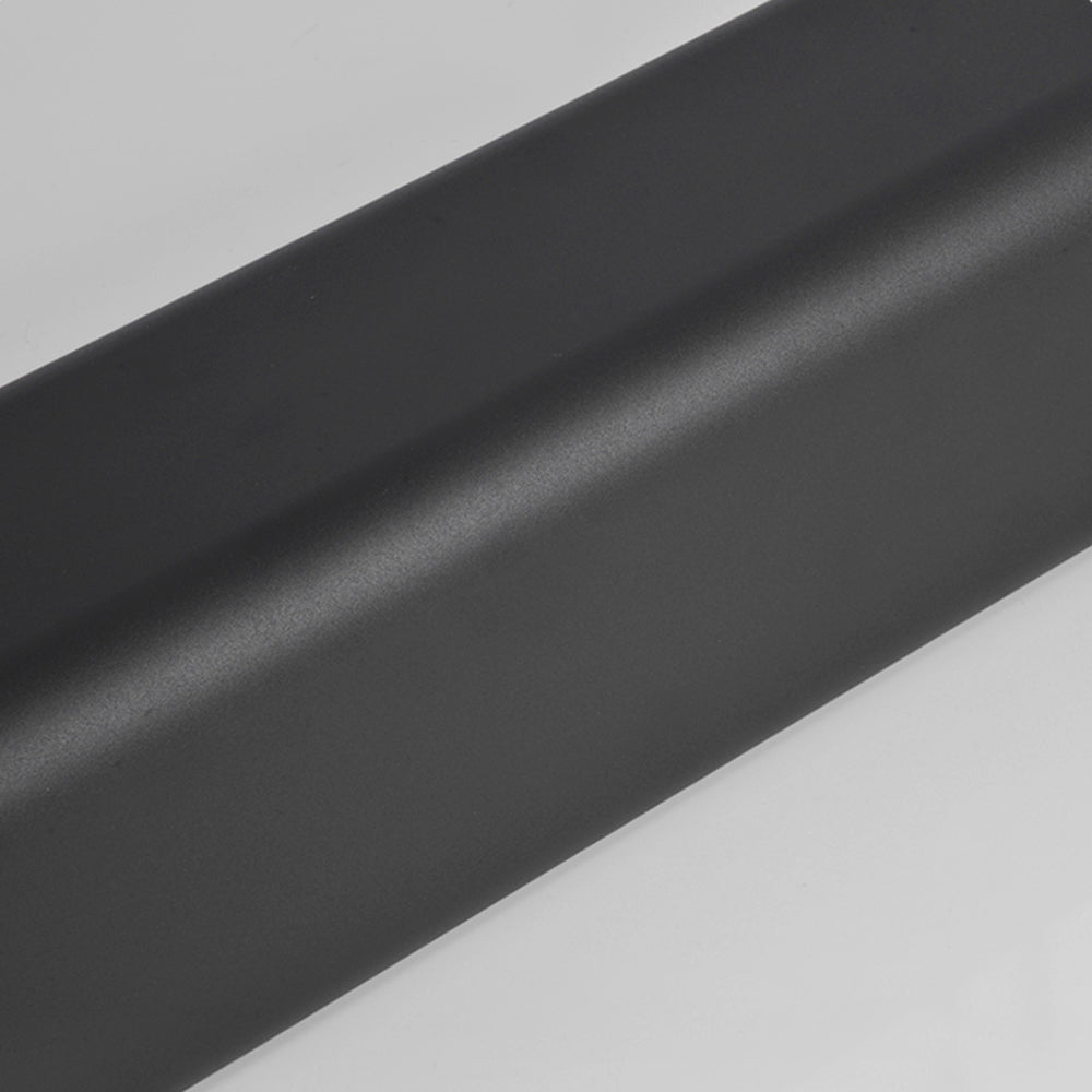 Ray lampă de drum pentru exterior dreptunghiulară din metal, neagră
