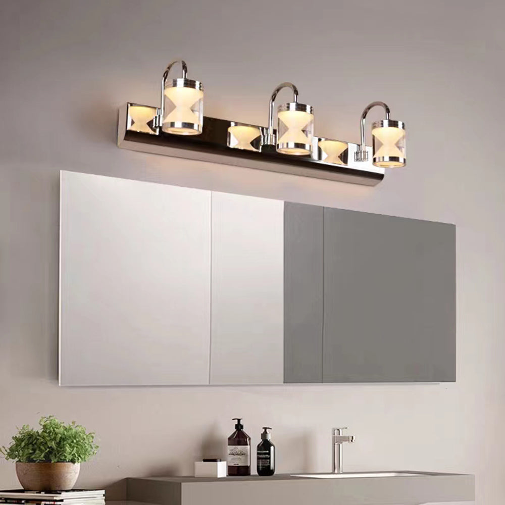 Arisha modern Lantern metal/ aplică de perete, Argintiu