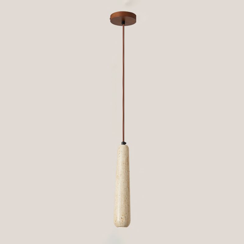 Muto lampă suspendată din lemn și lemn natural, minimalistă