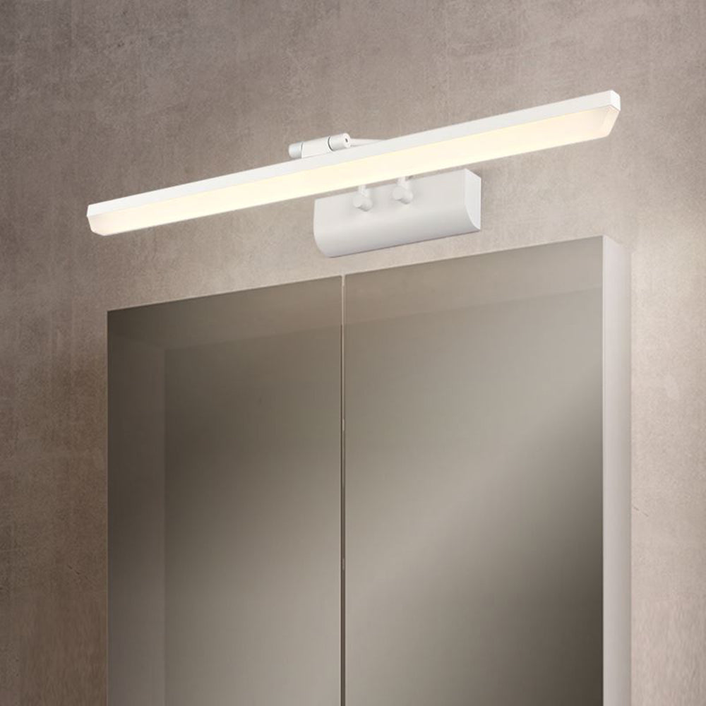 Arisha aplică de perete minimalistă Rectangulară din metal, alb/negru