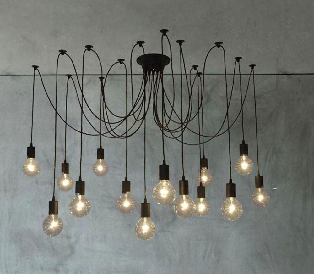 Soruora candelabru Spider Cablu Reglabil industrial