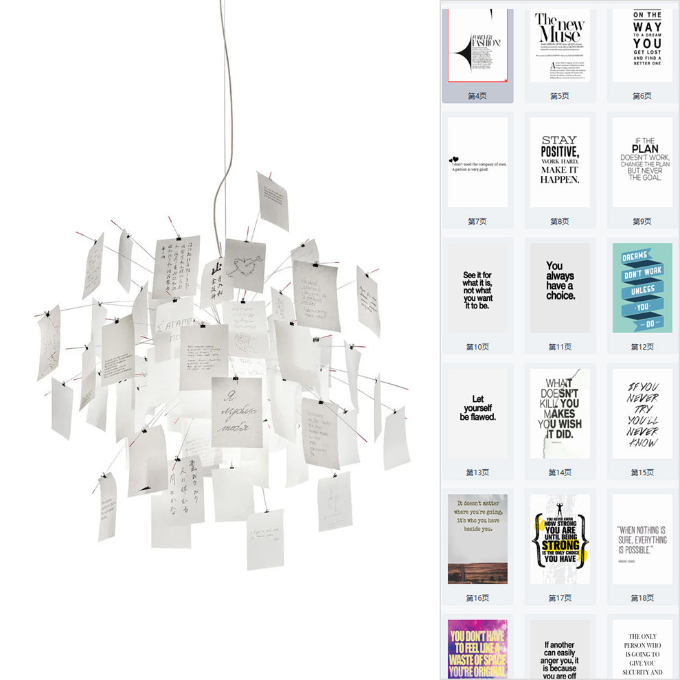 Luninena candelabru din hârtie