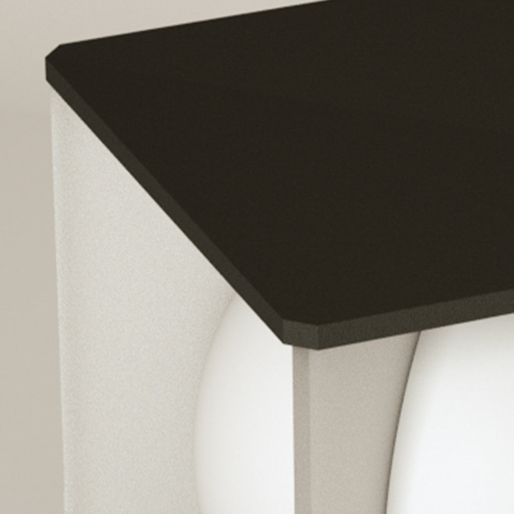 Ray modern Moon Outdoor Pier-Mount Pillar Light