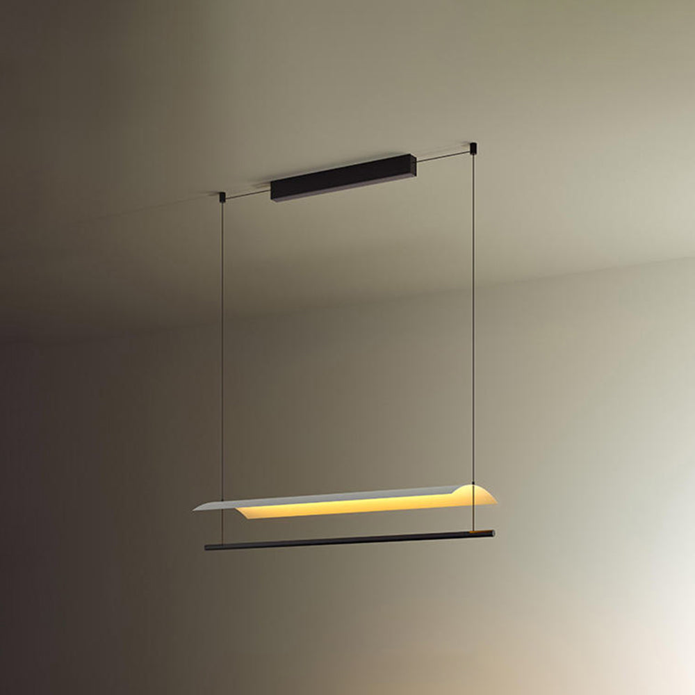 Arisha lampă suspendată minimalistă, liniară din metal