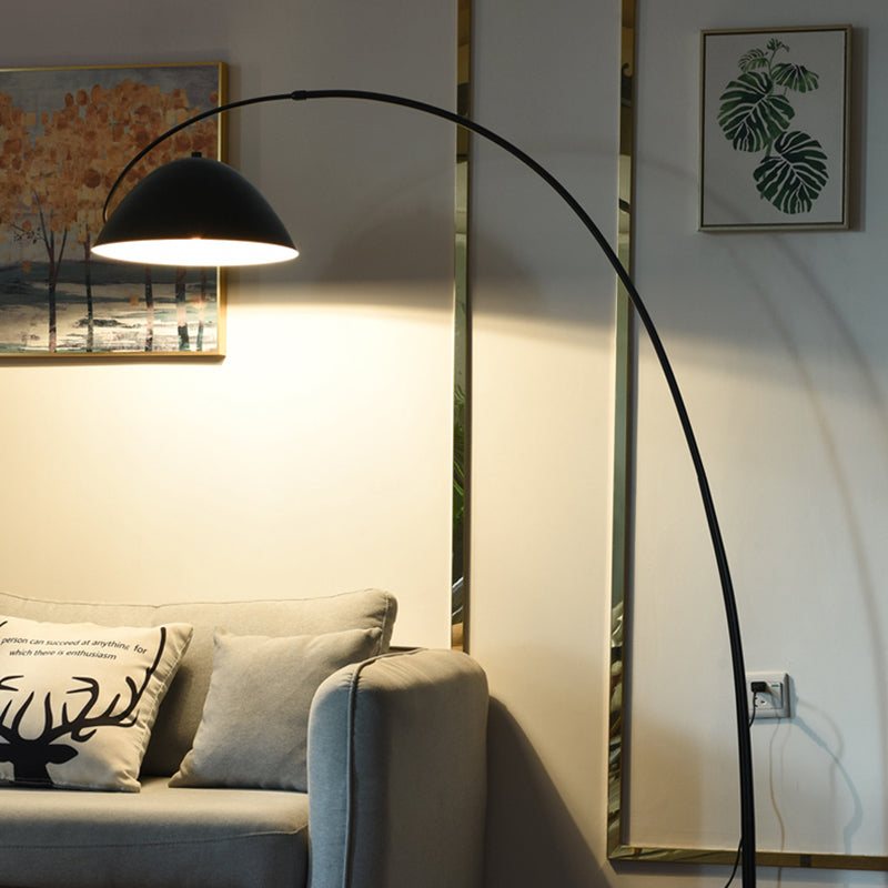 Avi lampadar modern cu Tije de Suspendare din metal, negru