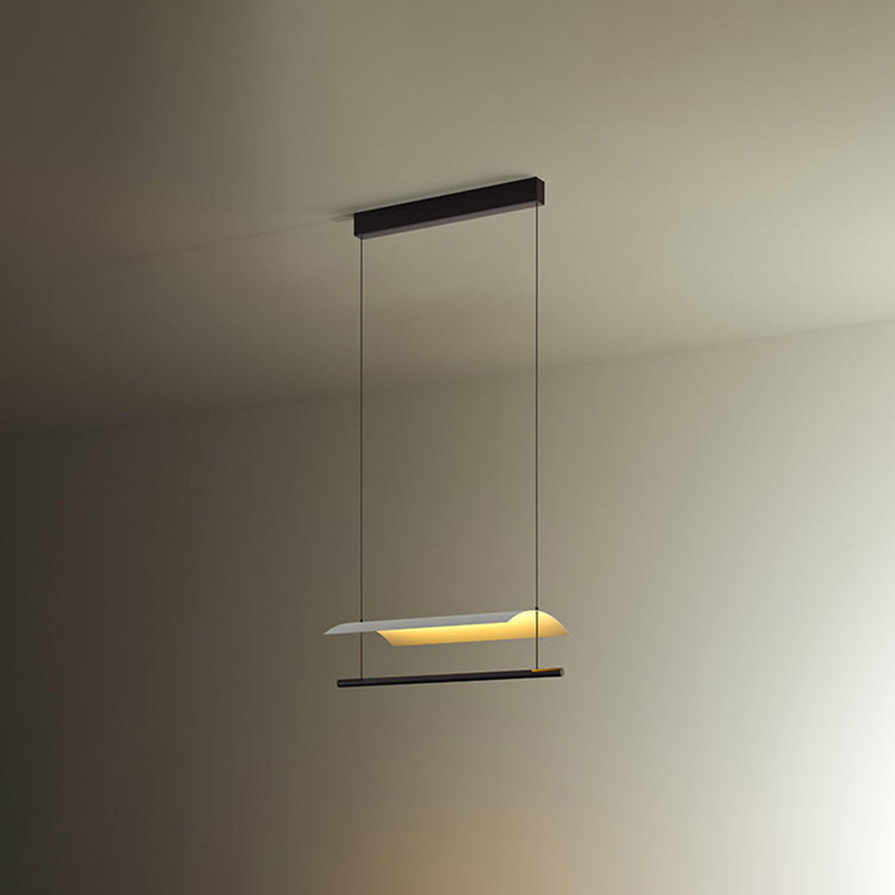 Arisha lampă suspendată minimalistă, liniară din metal