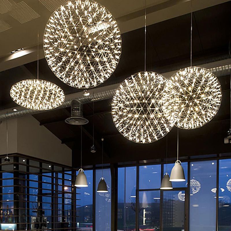 Arisha Firework Art Deco Orbit abajur lampă suspendată