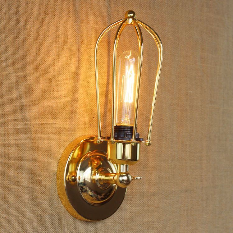 Silva Vintage aplică de perete din fier, negru/ruginiu/bronz/aur/argint, în culoare argintie
