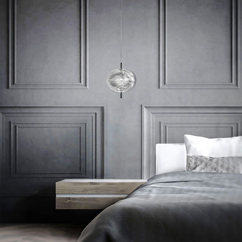 Valentina Designer Art modern lampă suspendată, negru/auriu