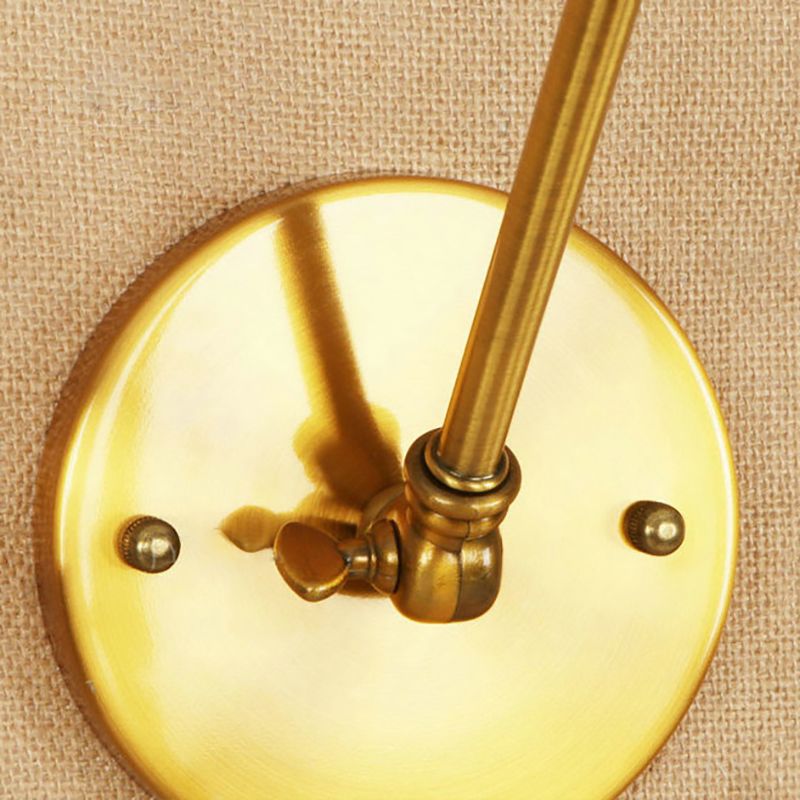 Silva aplică de perete Retro Abajur Formă Scaun metal Cablu Reglabil 2 Culoare, dormitor