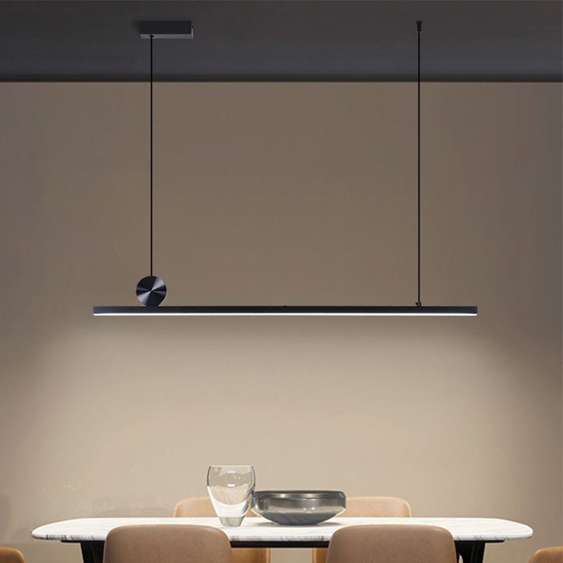 Arisha modern Linear Asimetric lampă suspendată
