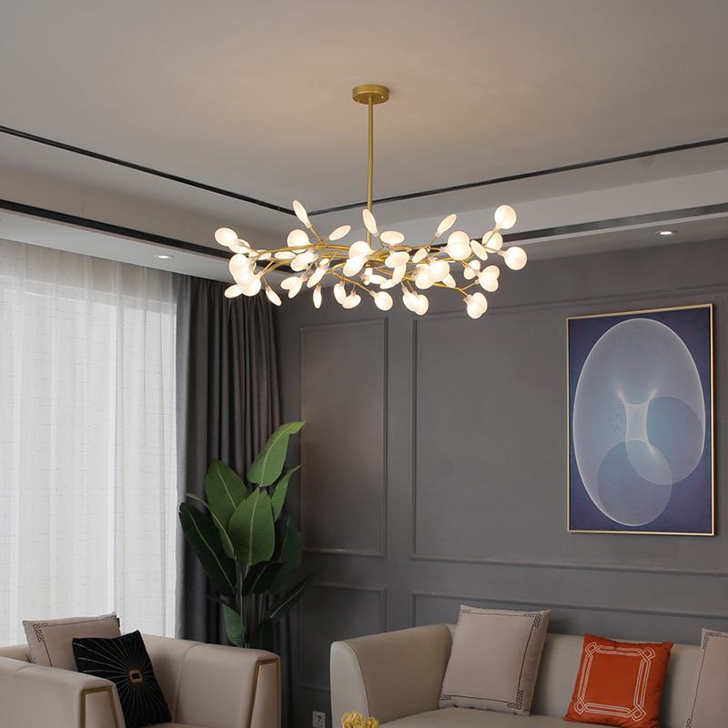 Olivia candelabru unic de ramură Art Deco Firefly Sputnik