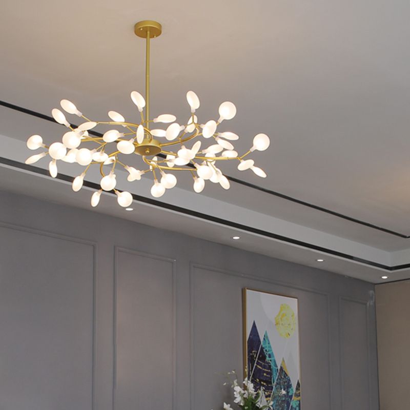 Olivia candelabru unic de ramură Art Deco Firefly Sputnik