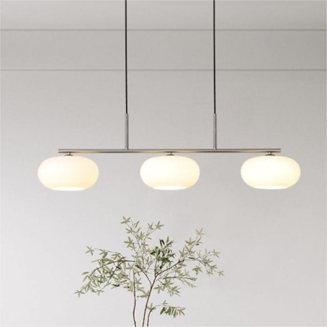 Candy Cream Cluster lampă suspendată 3 surse de lumină, în culoare crem