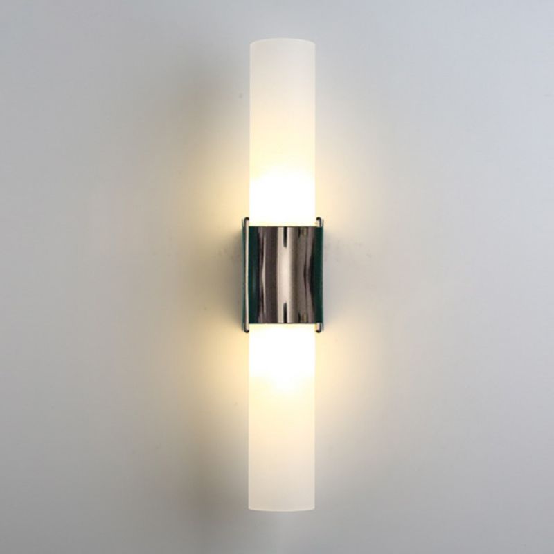 Arisha aplică de perete modernă cu două surse de lumină din metal și sticlă, culoare neagră/aurie, pentru oglindă