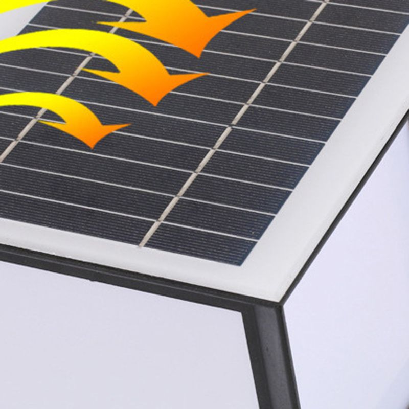 Ray lampadar modern Simplu Dreptunghiular metal exterior negru
