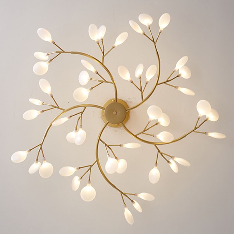 Olivia candelabru unic de ramură Art Deco Firefly Sputnik