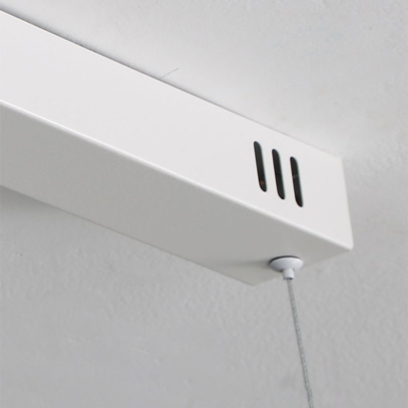 Arisha val Linear lampă suspendată, negru/alb