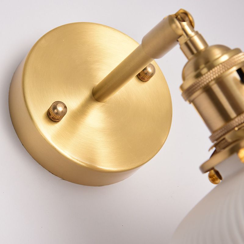 Arisha Vintage Column Ceramic oglindă Light, alb, dormitor