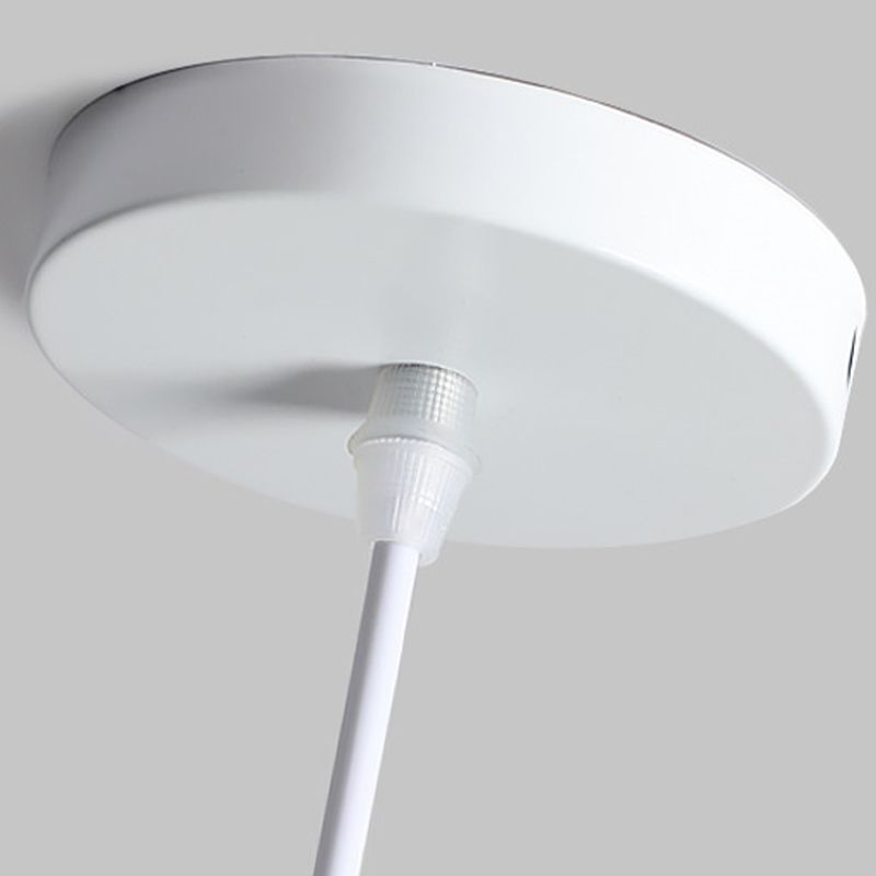 Valentina lampă suspendată minimalistă cu formă de capac din metal, lemn natural