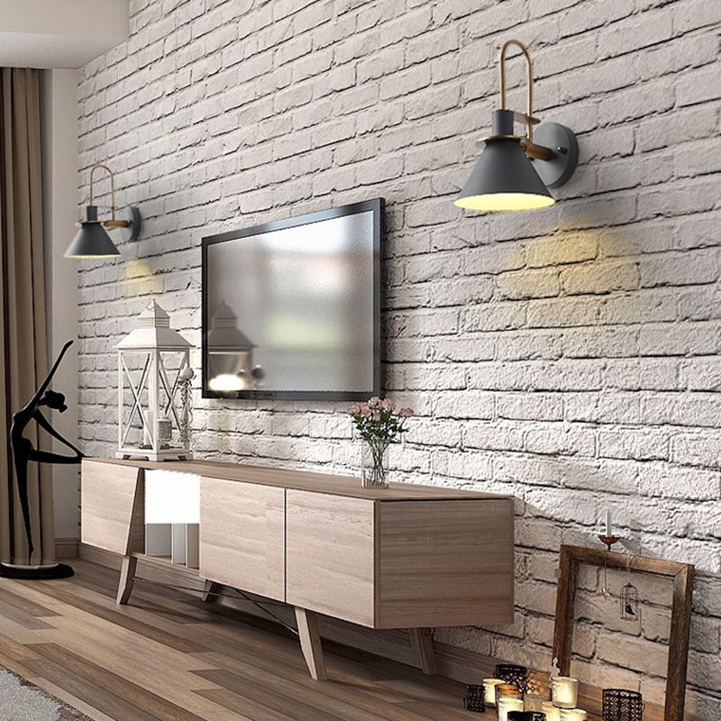 Valentina Vintage Horn formă metal aplică de perete pentru living/cameră de zi/baie, pentru dormitor