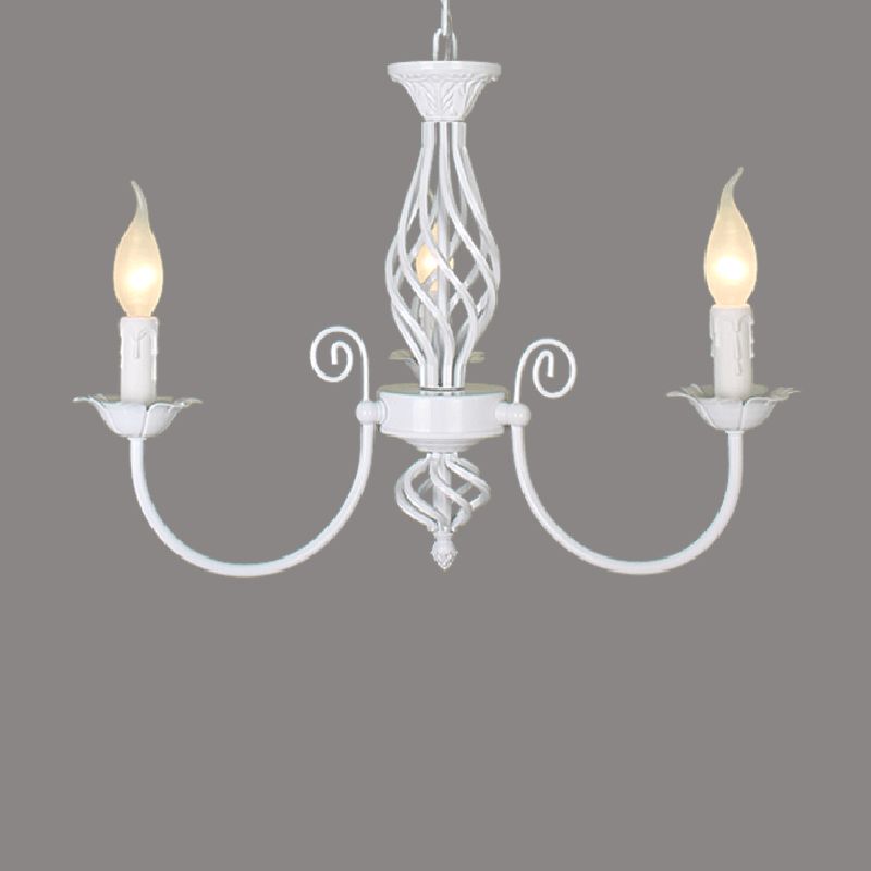 Silva lampă suspendată Candle Retro, metal/sticlă, negru/alb, pentru restaurant