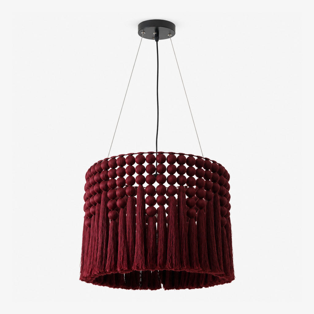 Verleigh lampă suspendată macrame tassel