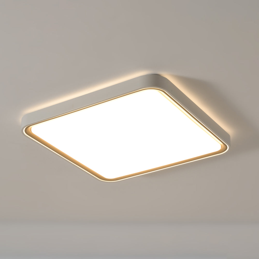 Arisha plafonieră aplicată minimalistă rotundă/pătrată din metal, aur