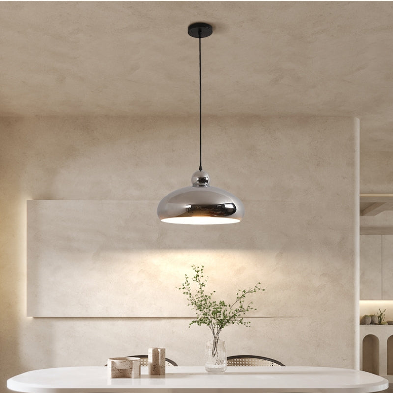 Arisha lampă suspendată decorativă modernă LED roz metal pentru living