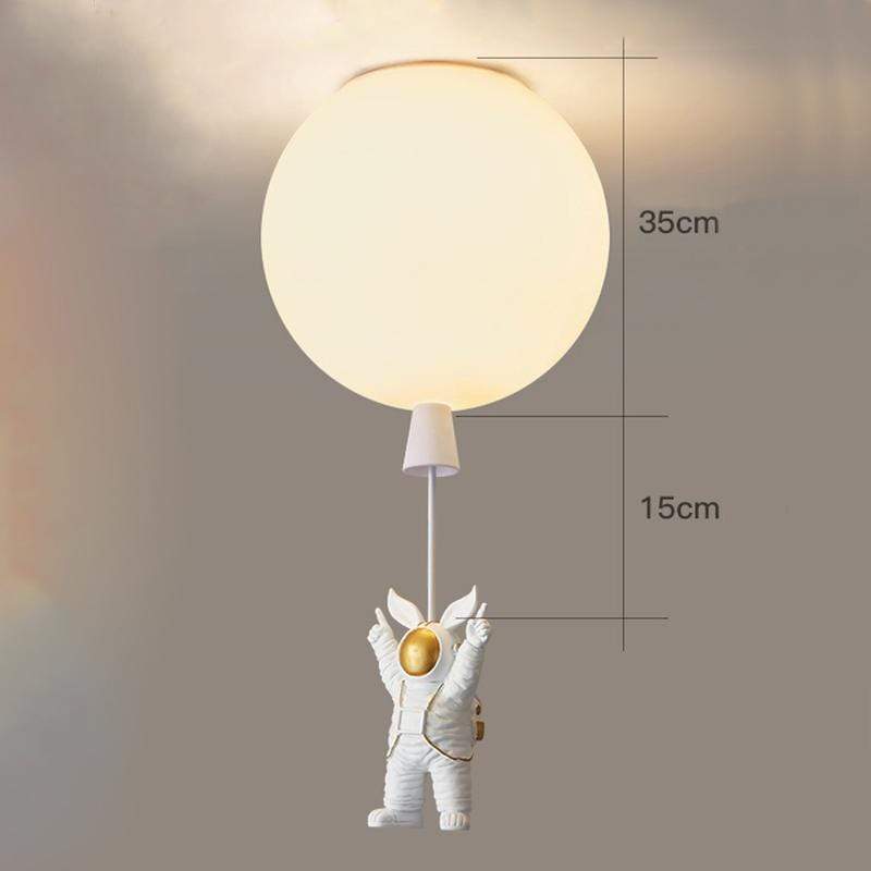 Aria Astronaut Balloon plafonieră aplicată, L 20/25/30/35cm