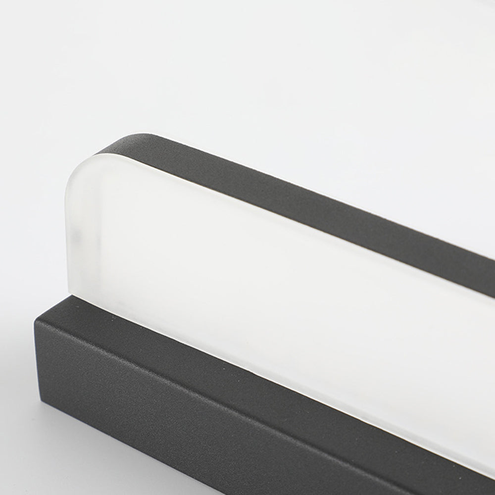 Arisha aplică de Perete Rectangulară modernă, Oglindă, negru/alb/Crom/Aur, pentru Băi