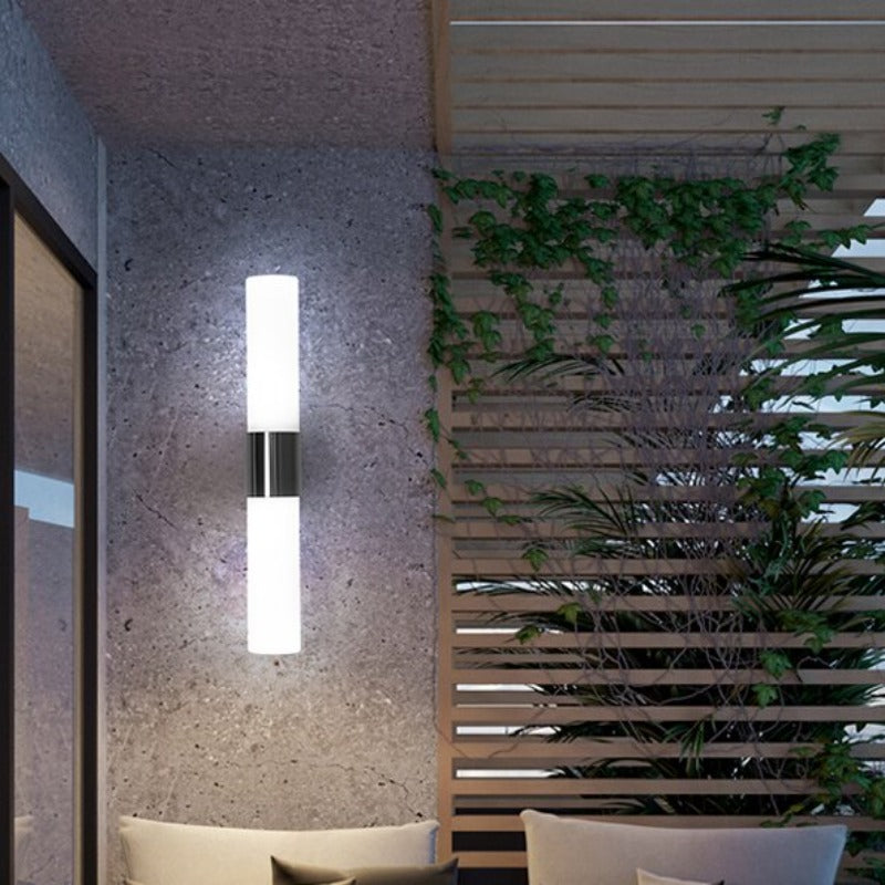 Arisha aplică de perete modernă cu două surse de lumină din metal și sticlă, culoare neagră/aurie, pentru oglindă