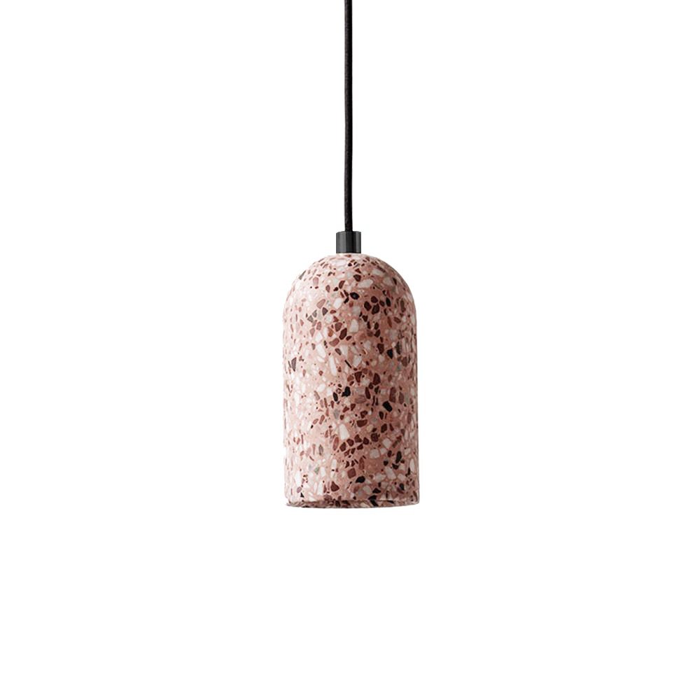 Brol lampă suspendată din terrazzo, industrială